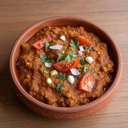 Elegant Indian Chana Masala Dish