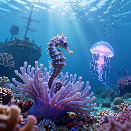 Enchanting Underwater Marine Dreamscape