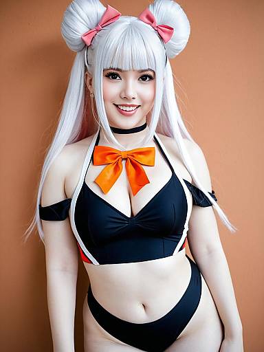 Lifestyle costume photo of Abigail williams (swimsuit foreigner) (first ascension) (fate). Cosplay clothes