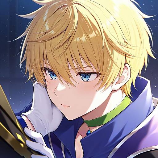 Illustration of Guy cecil, tales of (series) in the style of Gyozanuko