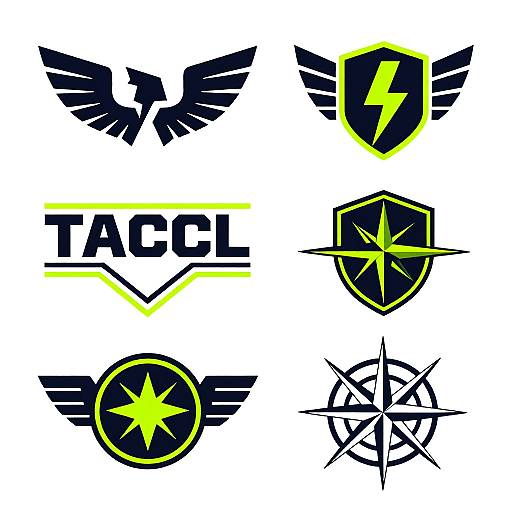 Futuristic Tactical Logo Design