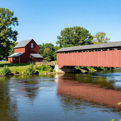 Bridgeton Mill and Covered Bridge