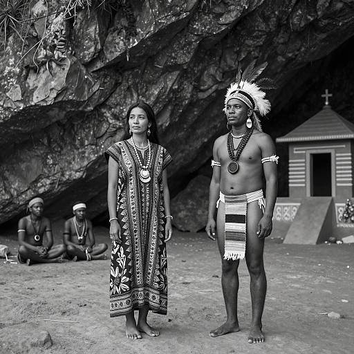 Cave Portrait: Tradition and Nature