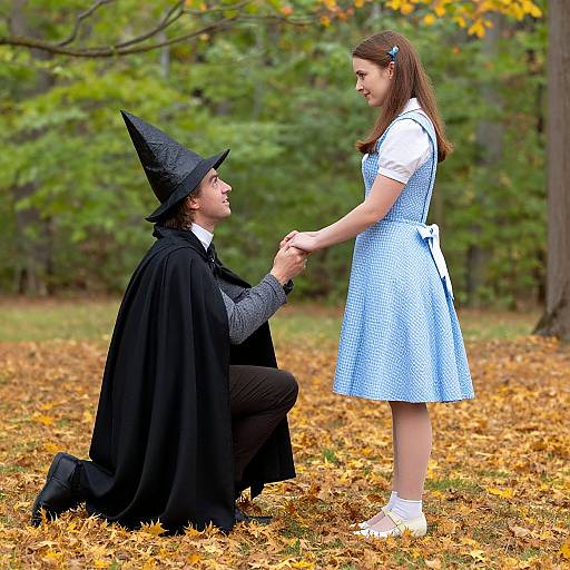 Wizard of Oz Inspired Marriage Proposal