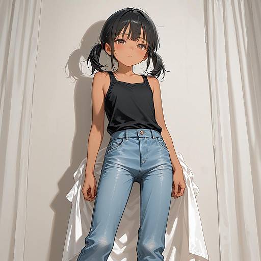 High-Quality Character Sheet Female