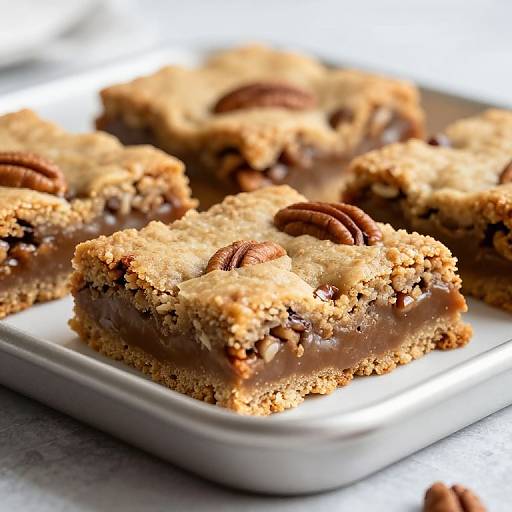 Cinnamon Pecan Cookie Bars Recipe