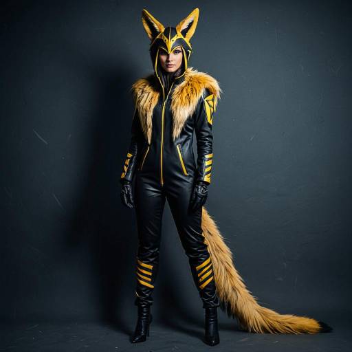 Vivid Jackal Cosplay Costume Design