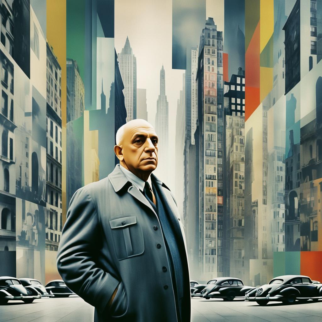 Picasso-Inspired Metropolis Collage Art