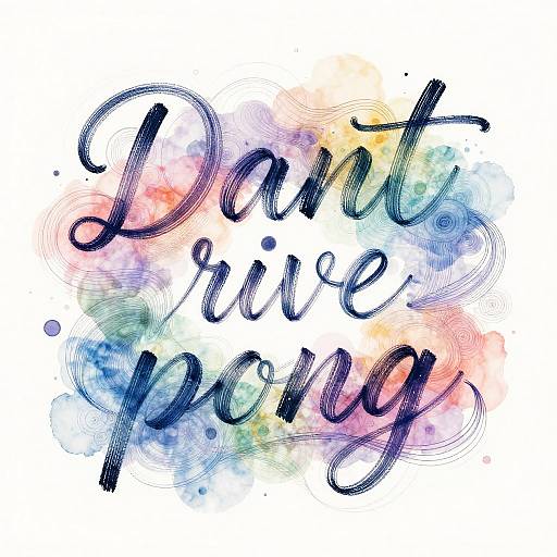 Ethereal Text to Drawing Transformation