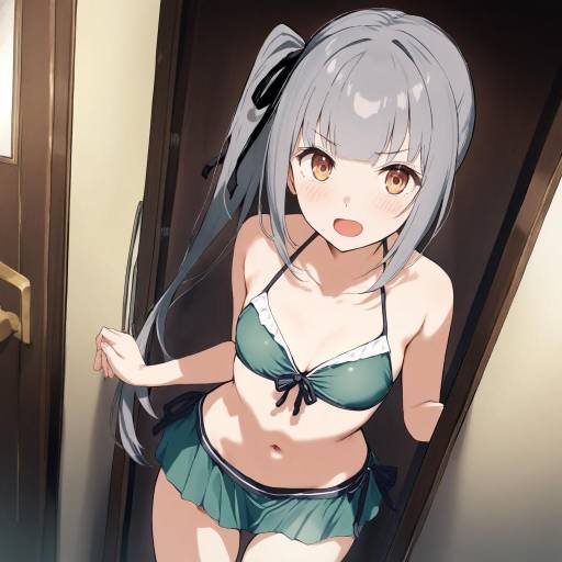 Solo Swimsuit Pose with Kasumi Kai Ni