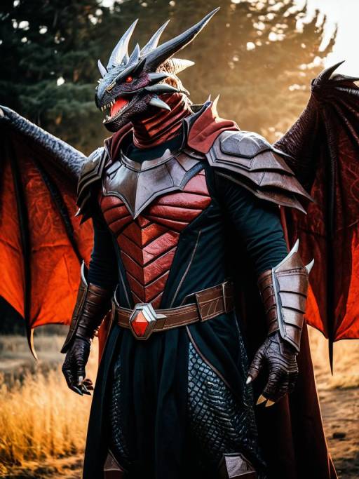 Realistic Rodan Cosplay Photography
