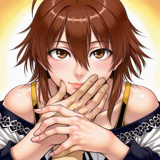 Illustration of Amagase touma, idolmaster in the style of Ameyama denshin