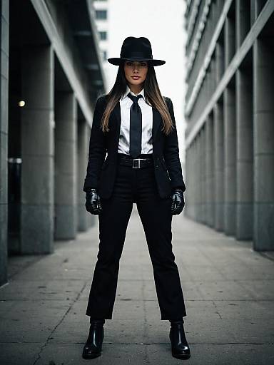 Mysterious Female Agent Costume