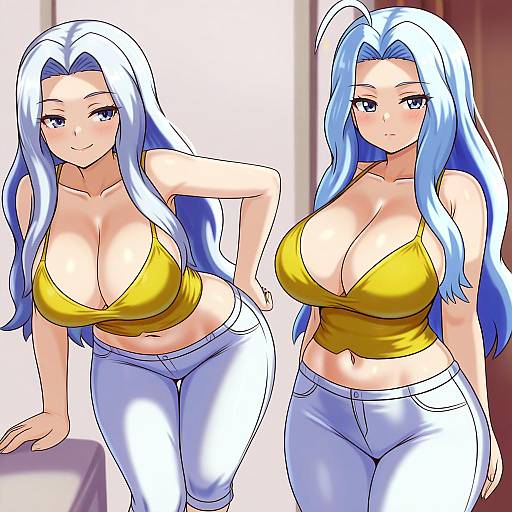 Illustration of Karen (pokemon), pokemon in the style of Nav (itsnav)