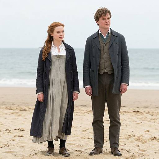 Charlotte and Sidney on Sanditon Beach