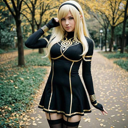 Cosplay of Kat from Gravity Rush