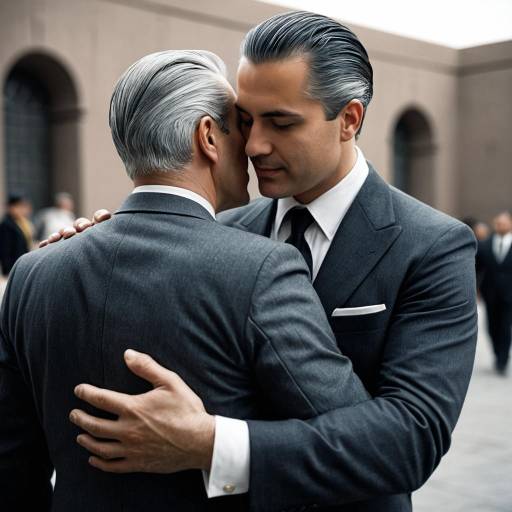 Stylish 1940s Cosplay of César's Manager