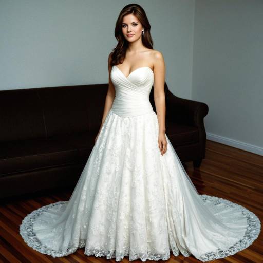 Elegant Solo Bride in White Dress