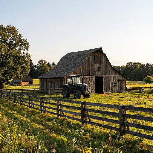 Ursus Traktor by Rustic Barn