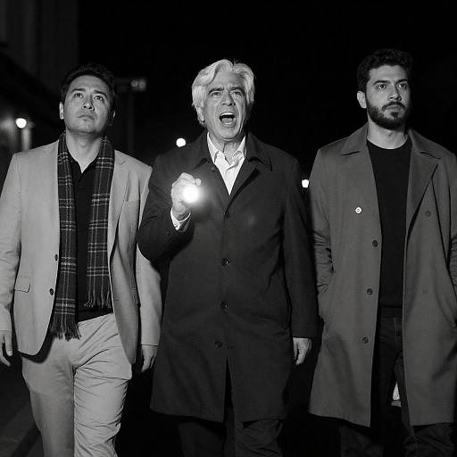 Nocturnal Stroll: A Moment Captured