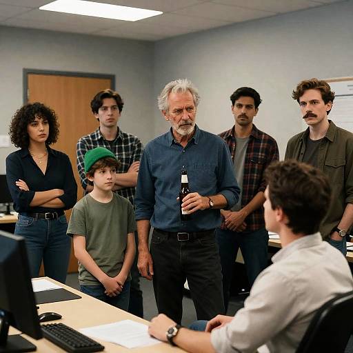 Dynamic Office Gathering with Varied Personalities