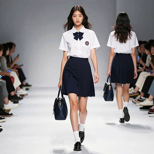Taiwanese School Uniform Fashion Showcase