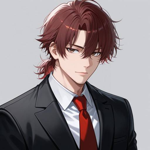 Sophisticated Gentleman in Formal Attire Sophisticated Gentleman in Formal Attire