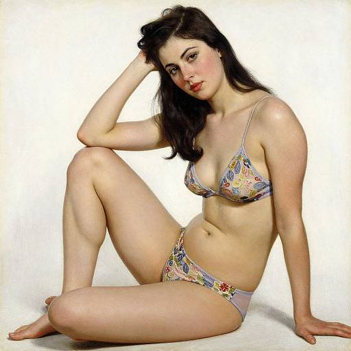 William Whitaker Seated Woman Portrait