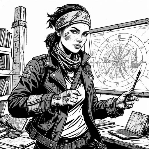 Post-Apocalyptic Scavenger Teaching Magic