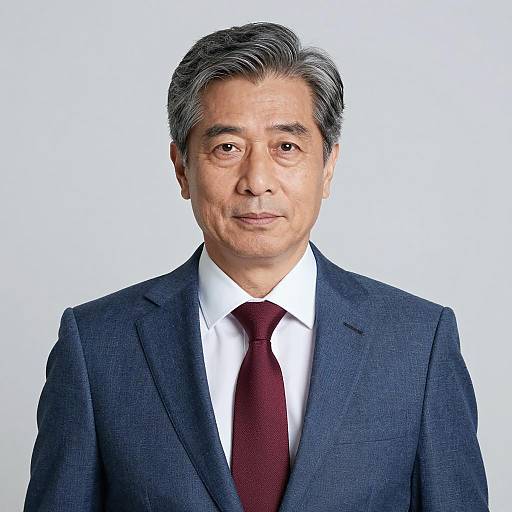 Smart Casual Portrait of a Middle-Aged Man