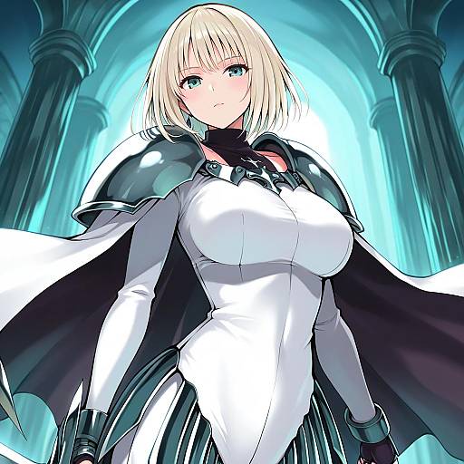 Illustration of Clare (claymore), claymore (series) in the style of Hisen kaede