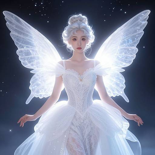 Ethereal Cinderella Angel Portrait