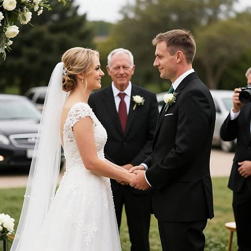 Elegant Outdoor Wedding Ceremony Moments