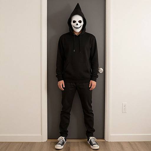 Realistic Sexy Male Halloween Portrait