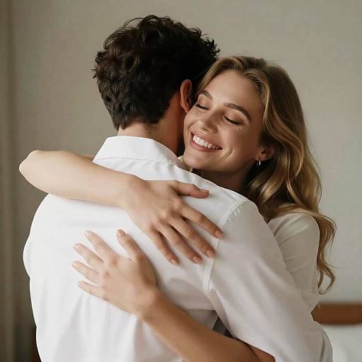 Romantic Embrace: A Captivating Moment