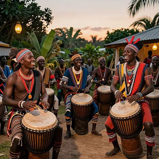 Energetic Mandingo Tribal Party