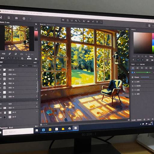 Cinematic Oil Painting Photo Edit