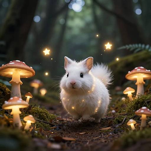 Enchanted Forest Cat Adventure