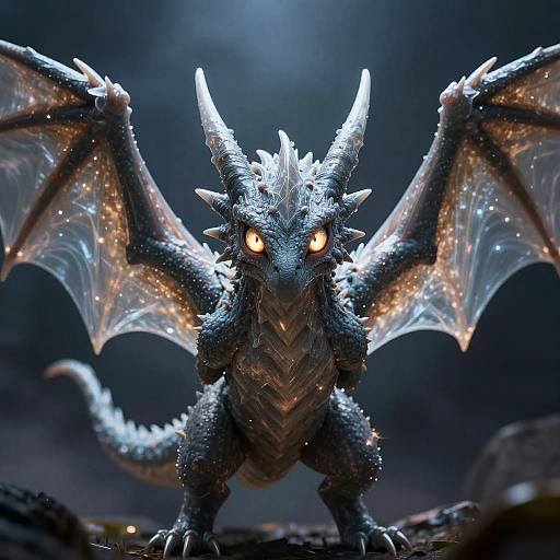 Hyper-Realistic Dragapult Portrait