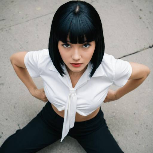 Mia Wallace Inspired Cosplay Outfit