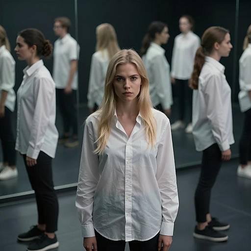 Intensity in a Dimly Lit Gathering