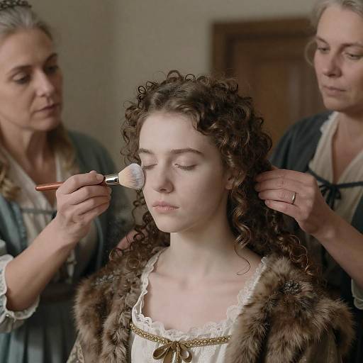Historical Makeup and Hair Preparation