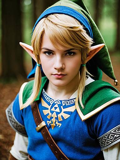 Realistic Link Costume Portrait