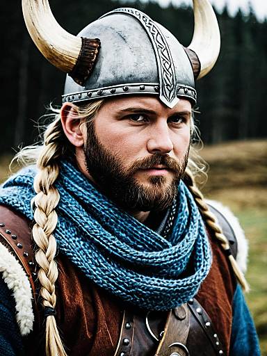 Adult Male Viking Costume Portrait