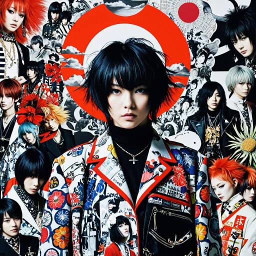 Visual Kei Inspired Collage Poster