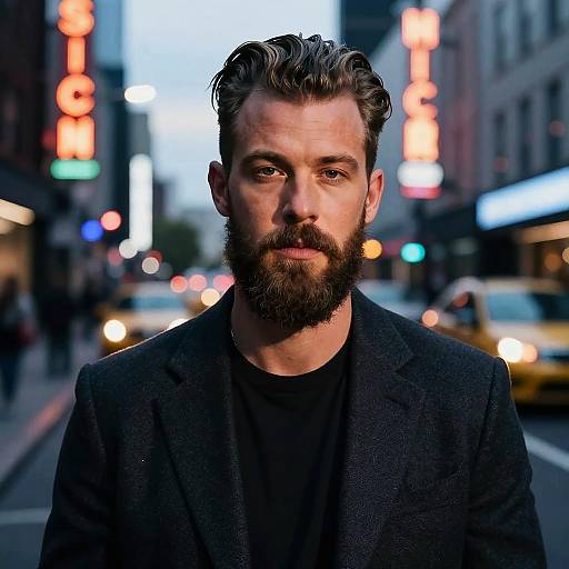 Fashionable Man with Calvin Harris Style