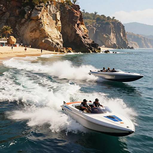 GTA VI Intense Beach Boat Chase