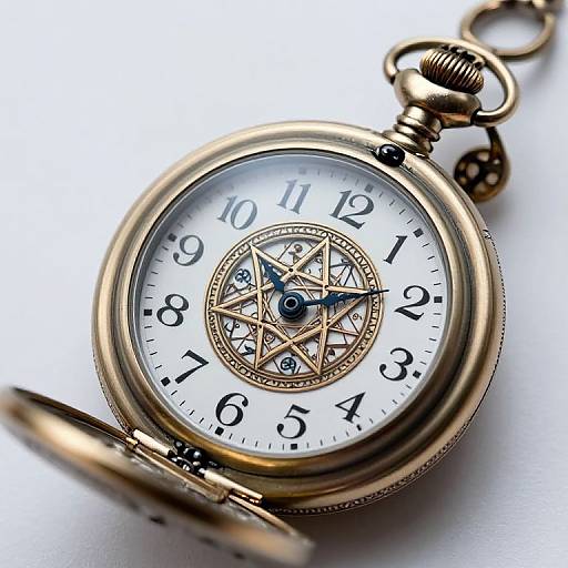 Steampunk Pocket Watch with Alchemy