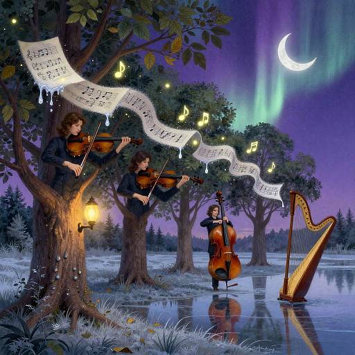 Orchestra of Living Tree Instruments