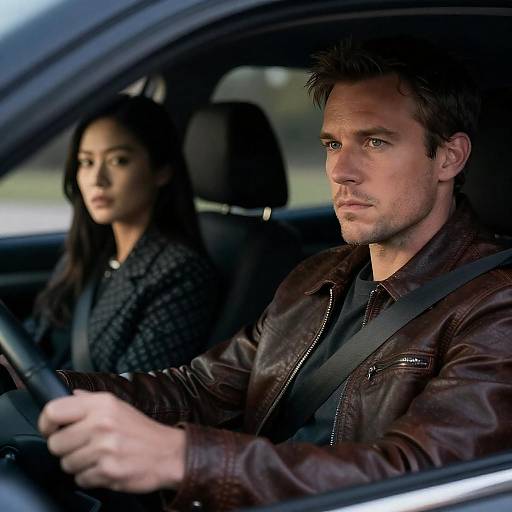 Intimate Evening Drive in Low Light